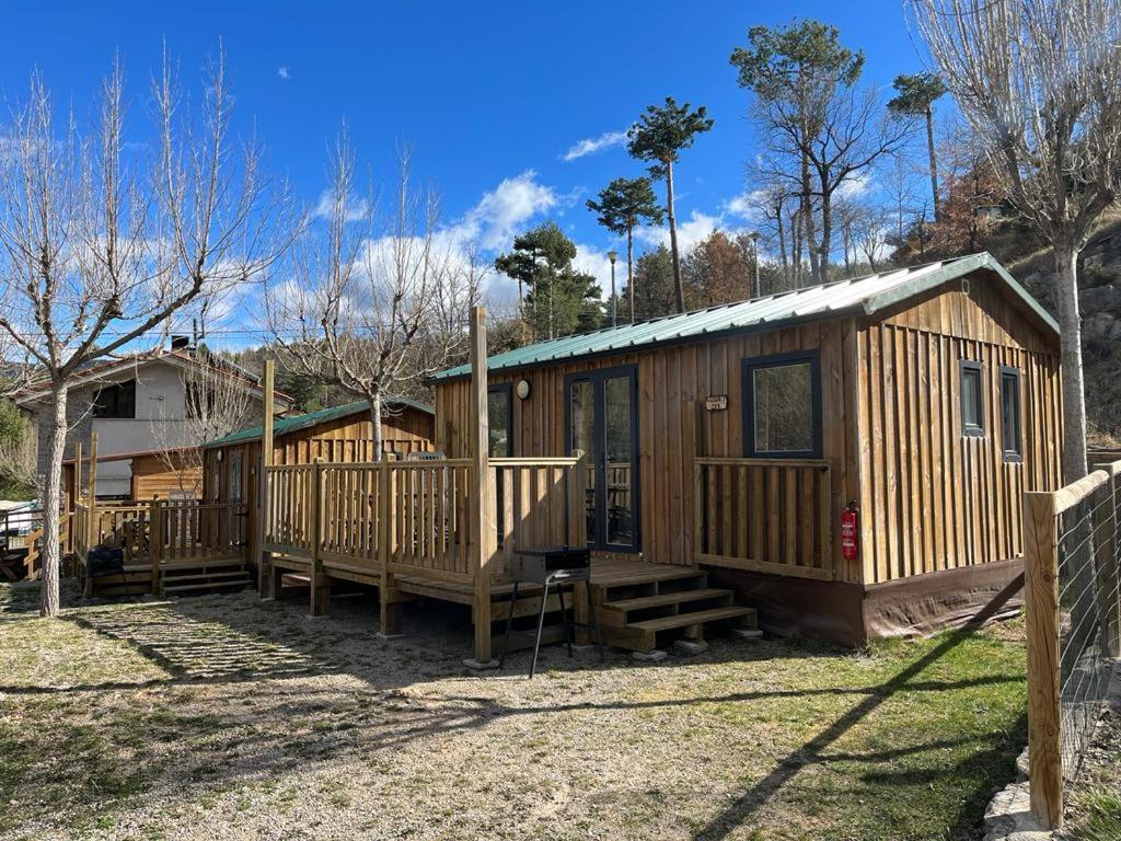 Bungalows Pedraforca EL PEDRA Saldés Esterno foto